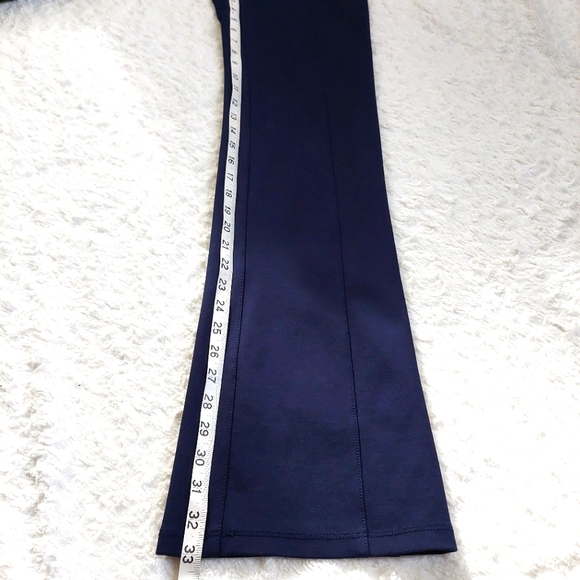 BetaBrand Bootcut Dress Yoga Pants Navy - Medium Long - Picture 6 of 14
